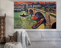 London Bridge by Andre Derain on canvas, poster, wallpaper and more